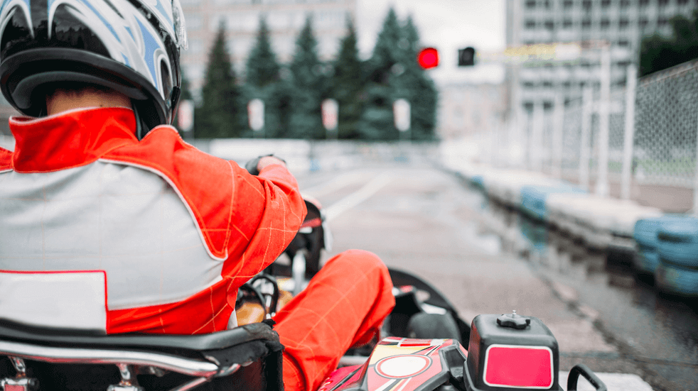 Karting outdoors